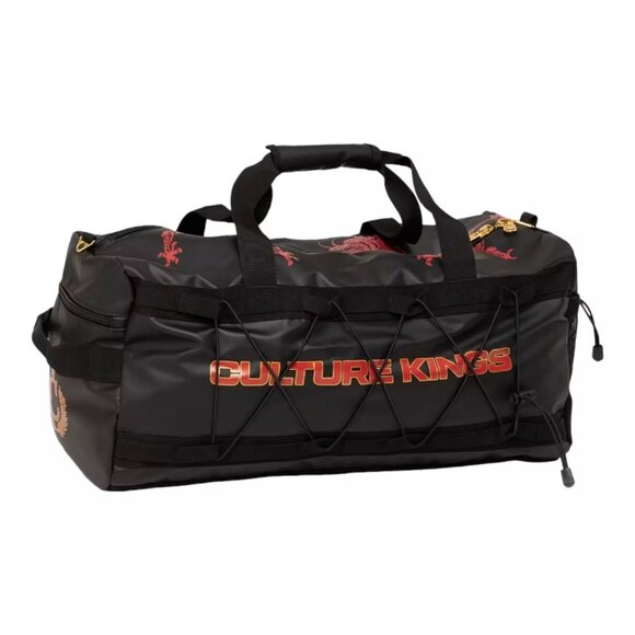Culture Kings Exclusive NFS Dragon Elite Essentials Duffle Gym Bag - Black / Red - Picture 2 of 6